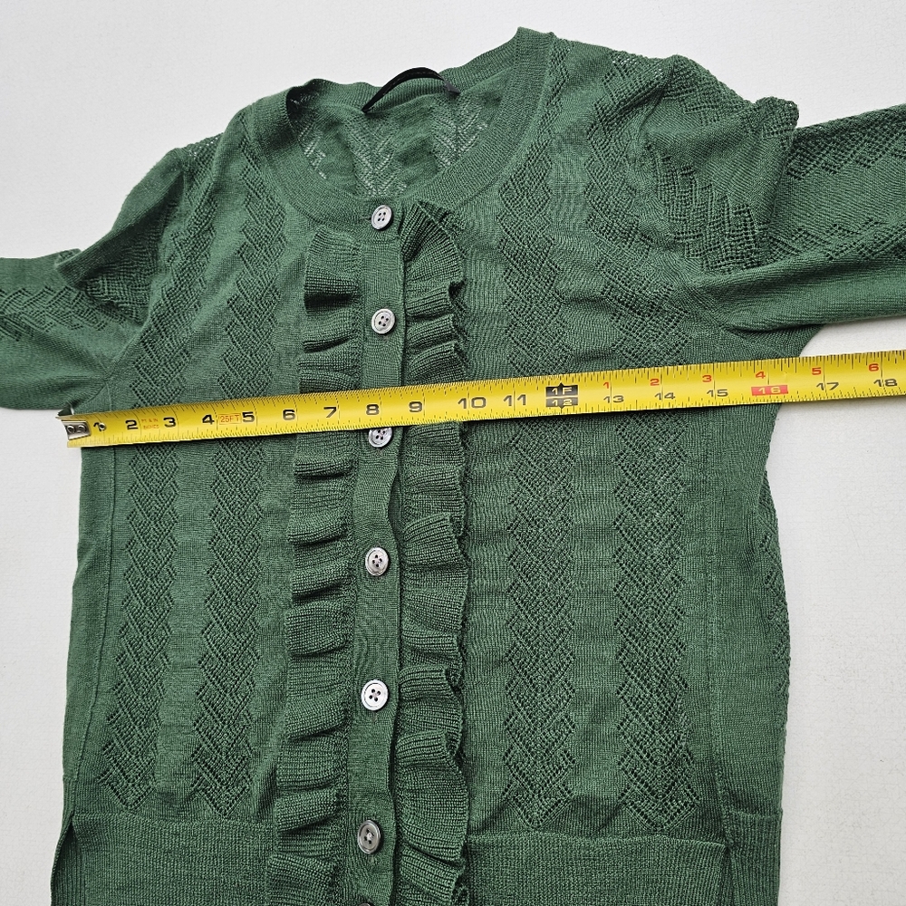 Marc Jacobs Ruffle Button-Up Cardigan - Picture 9 of 10